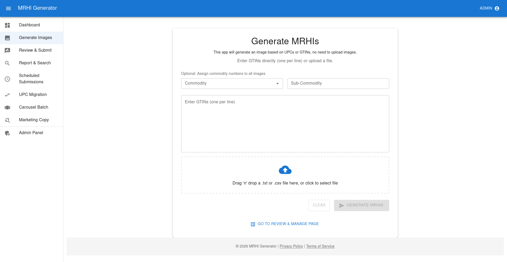 Adaptive Carousel generator